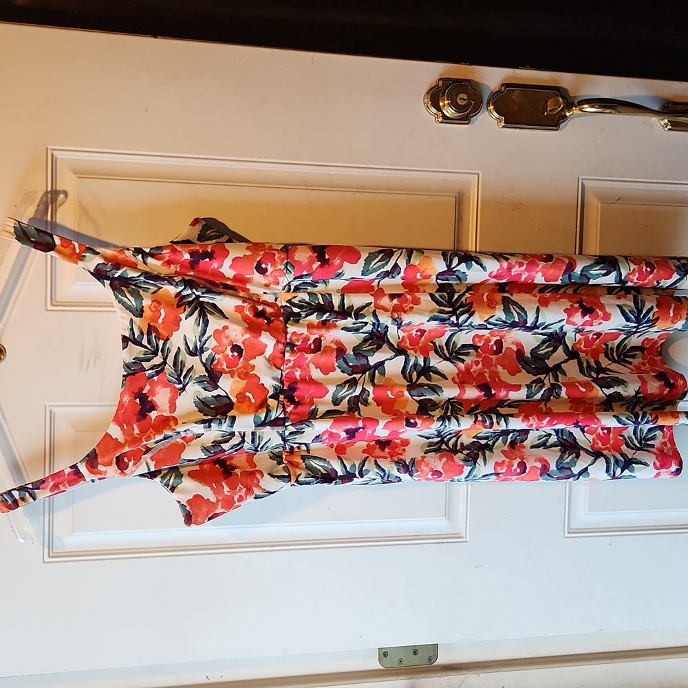 LuLaRoe Navy Cross Back Dress Size XL